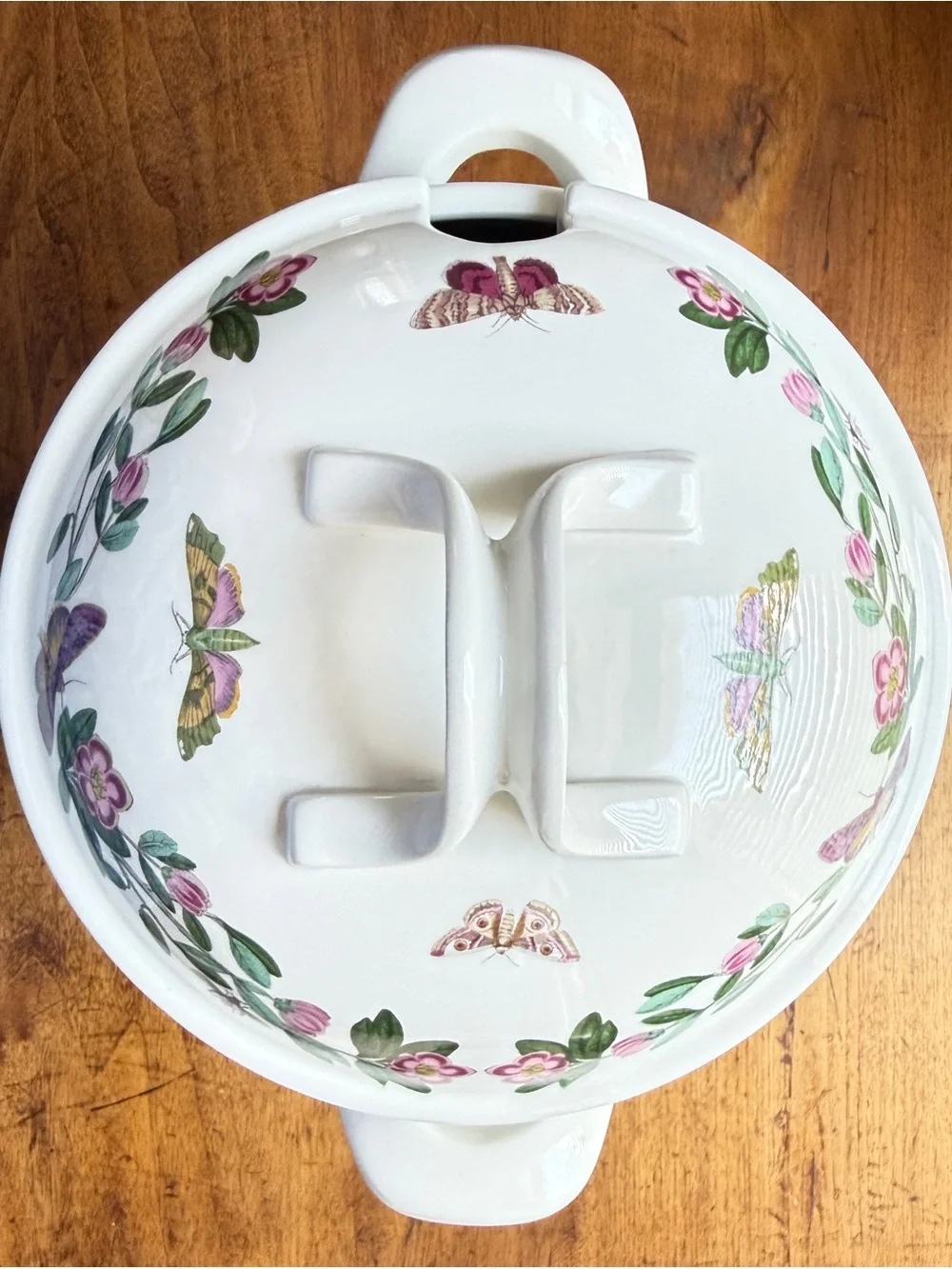 Portmeirion Botanic Garden Soup Tureen with Lid & Ladle – Shrubby Peony Pattern